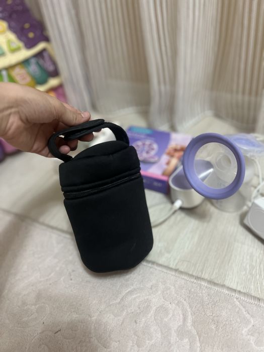 Електрическа помпа Lansinoh + bibs + компреси