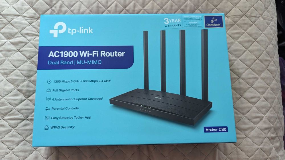 Рутер TP-Link Archer C80 с гаранция