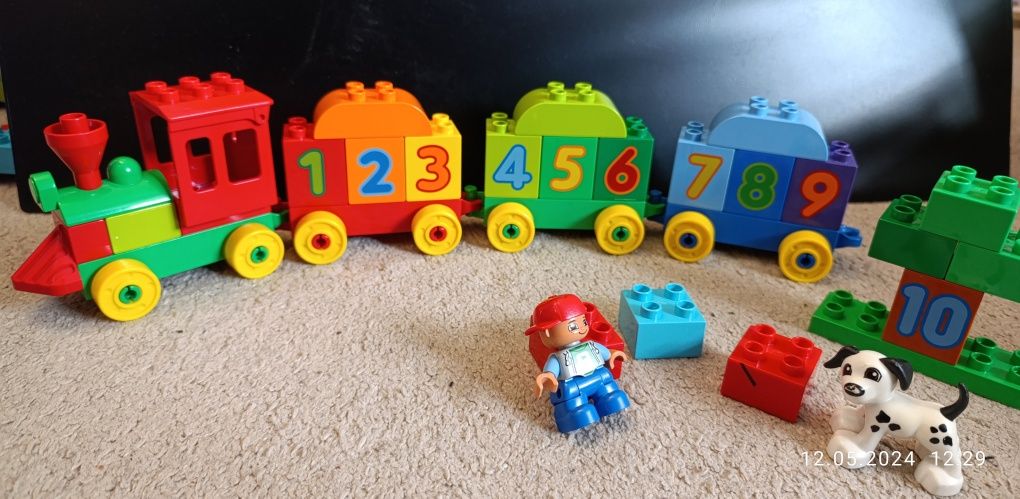 Lego duplo trenulețul numerelor