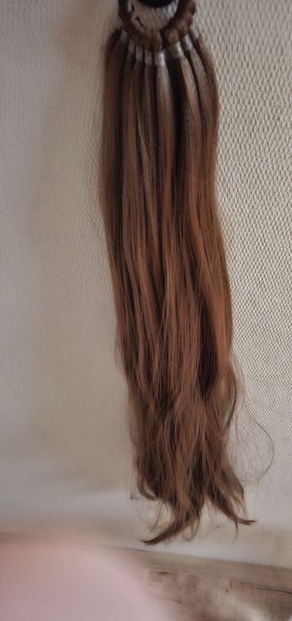 Синтетична коса - висок клас на опашка