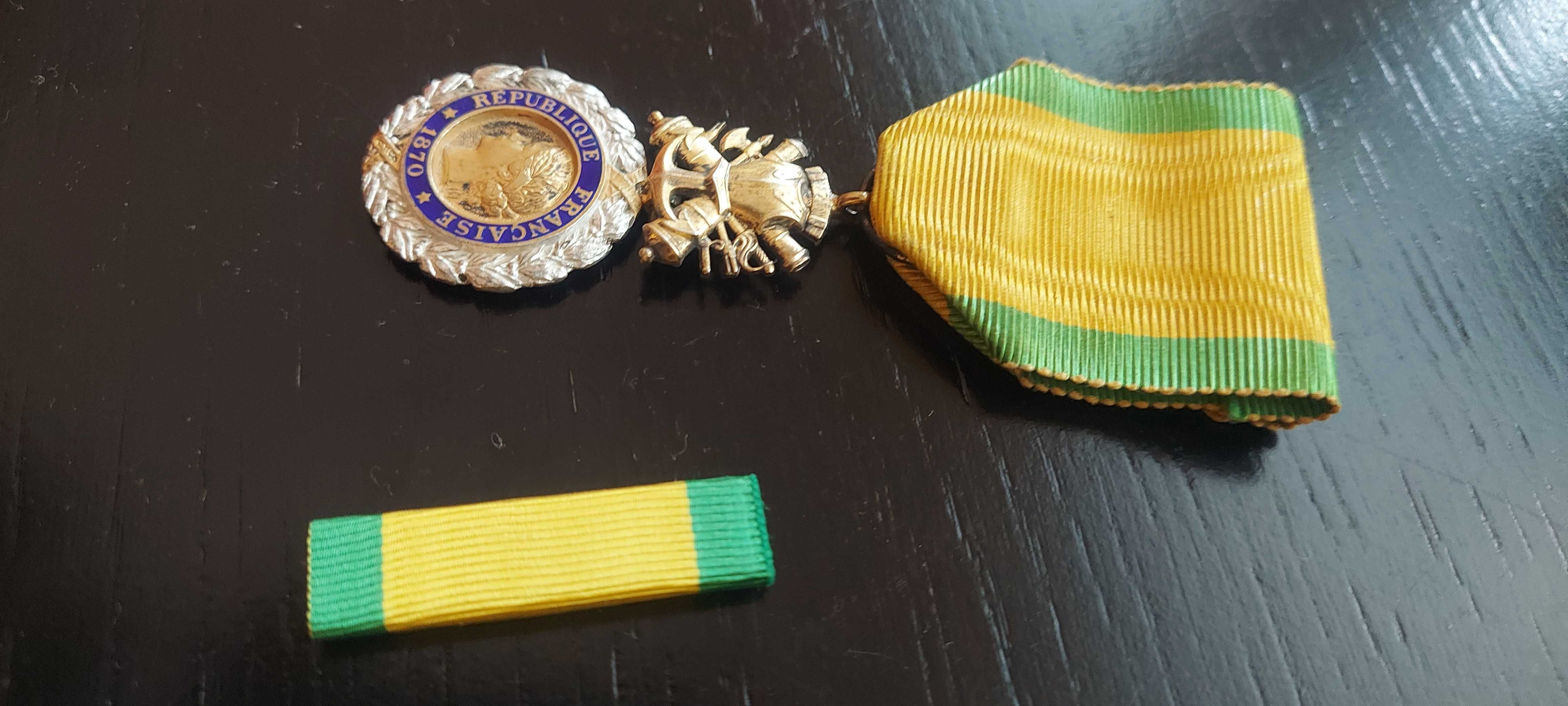 Medalia militara 1870, valoare si disciplina, Franta