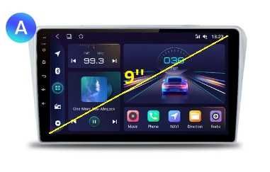 Мултимедия 9" Android 13 за Toyota Avensis II T25 навигация CARPLAY