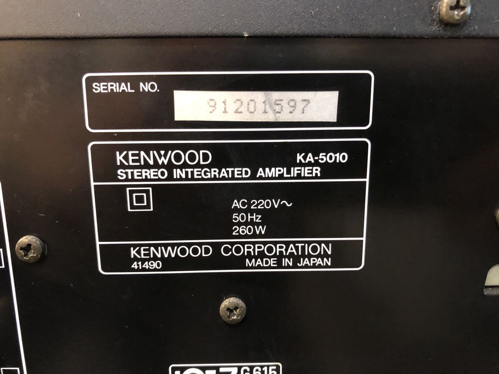 Kenwood KA-5010 стерео