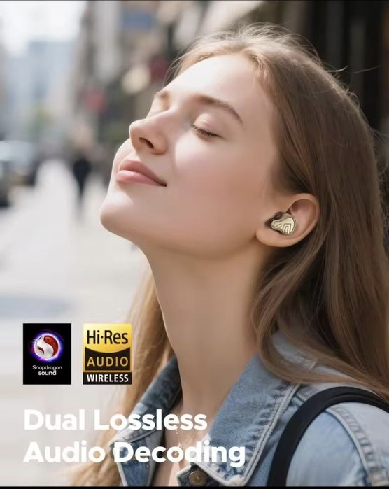 SoundPEATS H3 3 Driver Wireless Earbuds Bluetooth 5.4 ANC слушалки