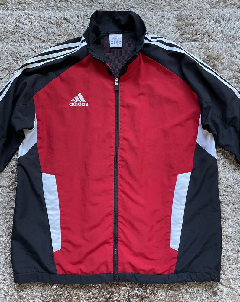 Bluza de trening Adidas L rosu