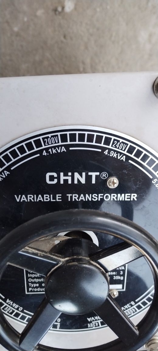 Автотрансформатор ЛАБОРАТОРНЫЙ CHNT TSGC2J-9 Новый