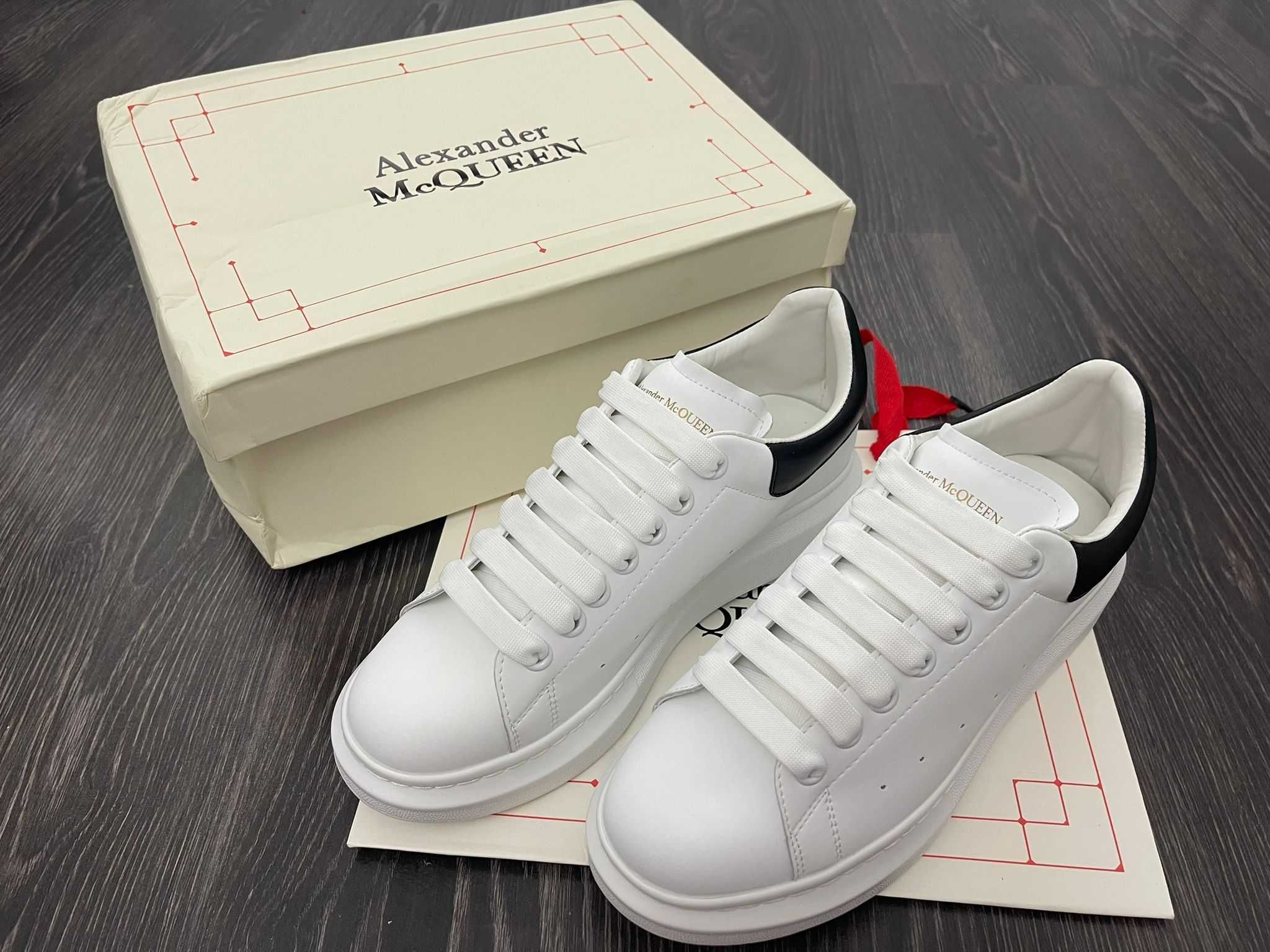 Adidasi Alexander McQUEEN | Piele naturala | Full BOX