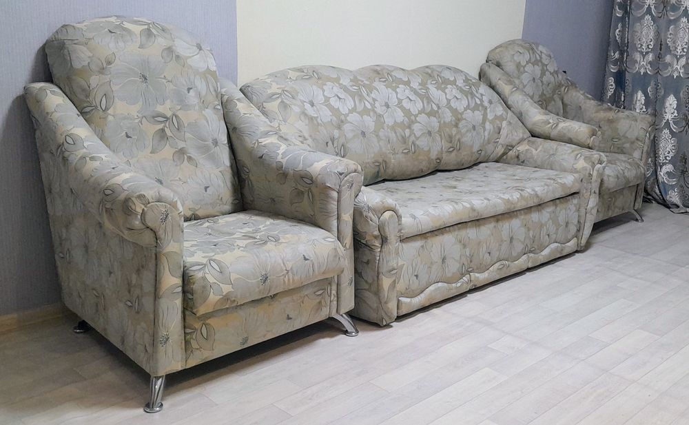 диван и 2 кресла СРОЧНАЯ ПРОДАЖА