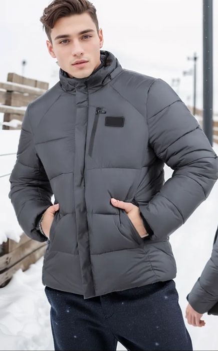 Пуховик мужской зимний. Новый