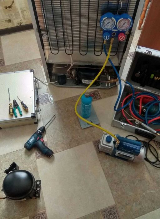 Ремонт холодильника на дому