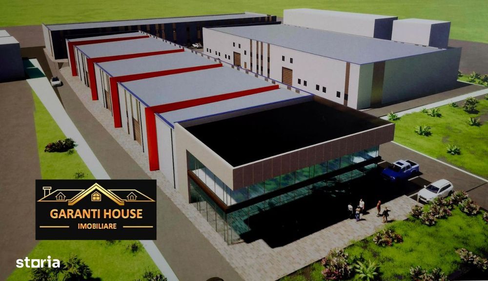 Zona Luminisului, hale in s.c. de 288 mp–2131 mp, de la 760€/mpc + TVA