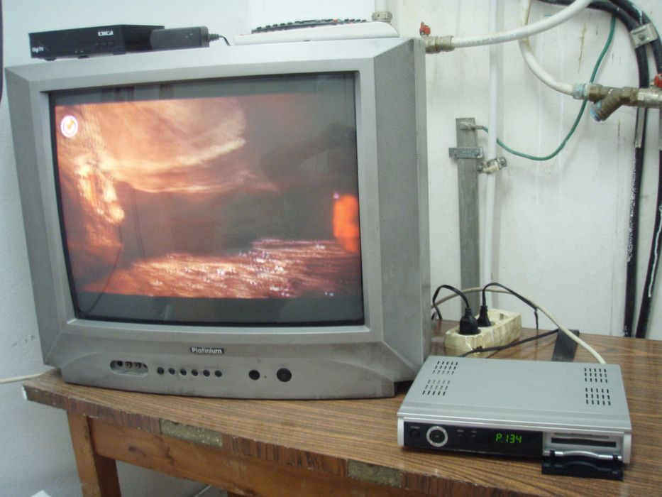 Receptor satelit SD (fara HDMI) Kaon K-ES1280CO Focus Sat + cartela