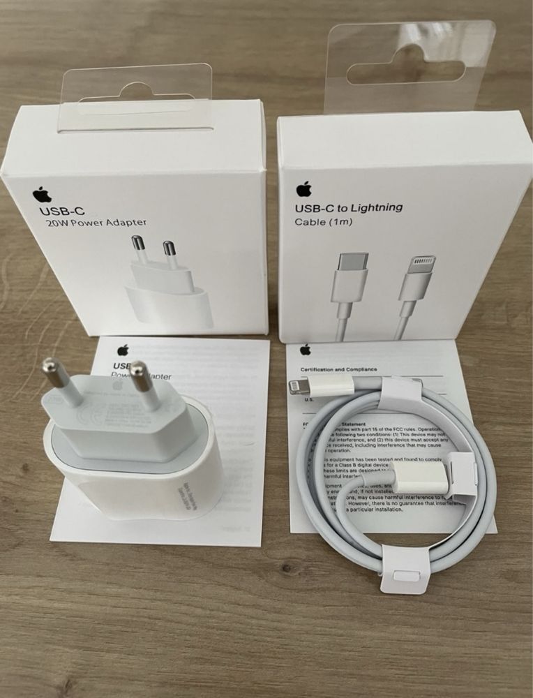 Set încărcător Fast Charge Apple Nou