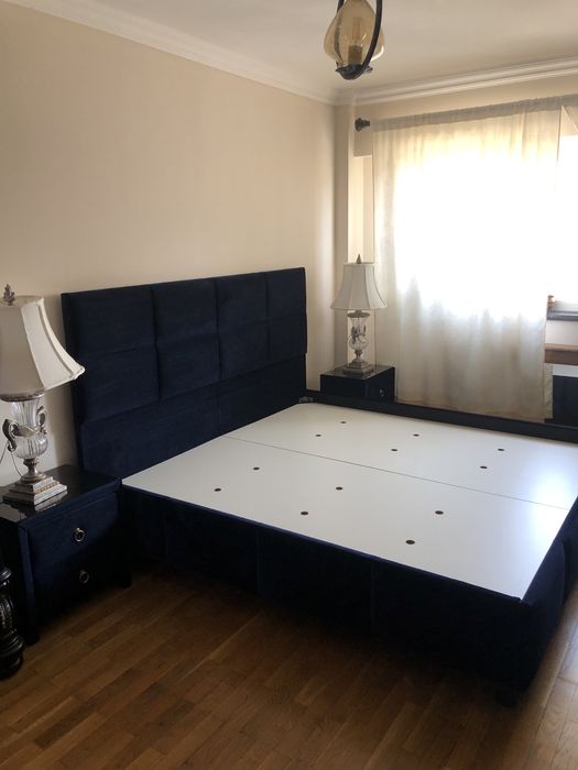 Pat tapitat dormitor 1900x2000 cu saltea