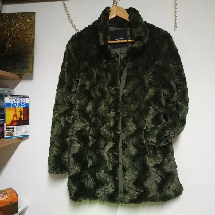 Haină blană sintetică Vero Moda nouă