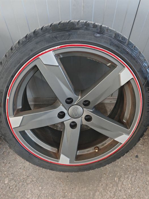 Vând Jante 5x112 18" VW Audi Seat Skoda 225 40 18