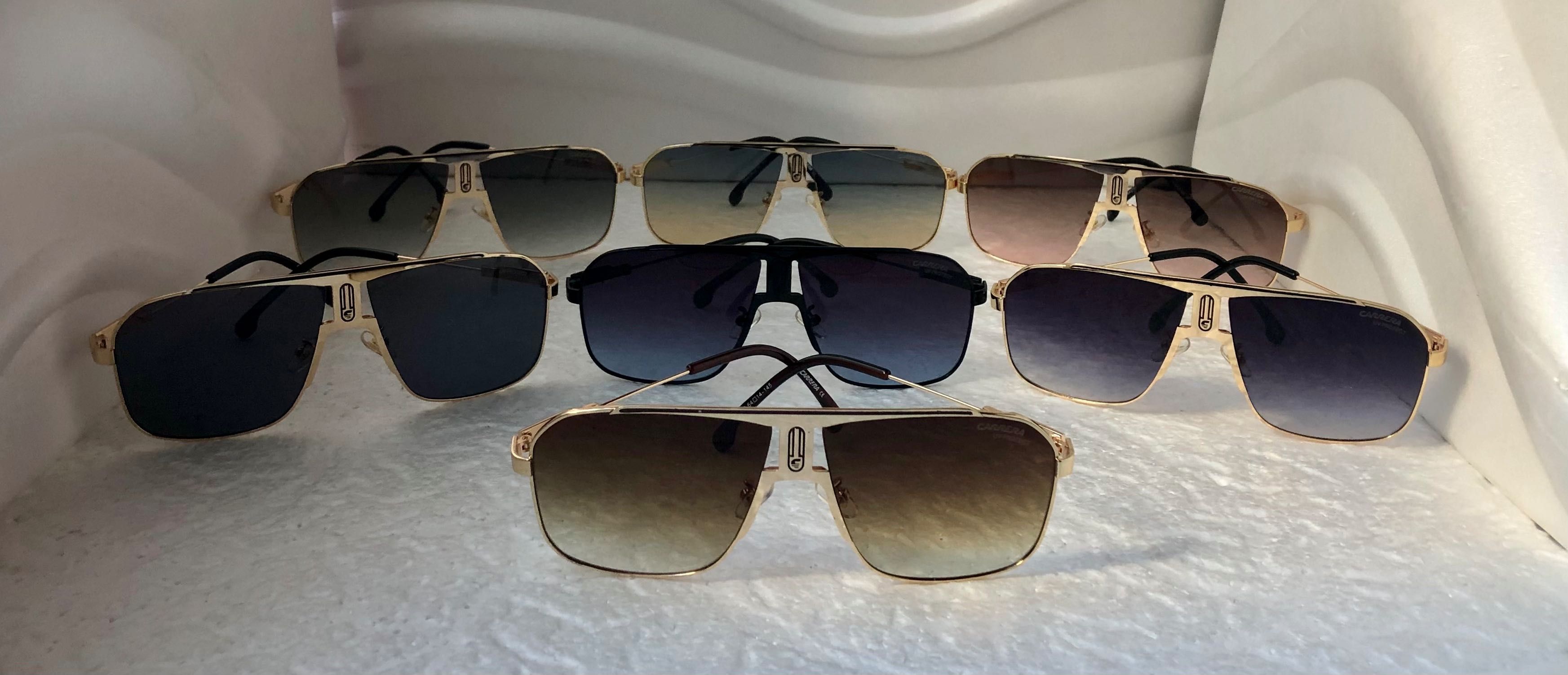 7 culori ochelari de soare pentru bărbați o mască Carrera