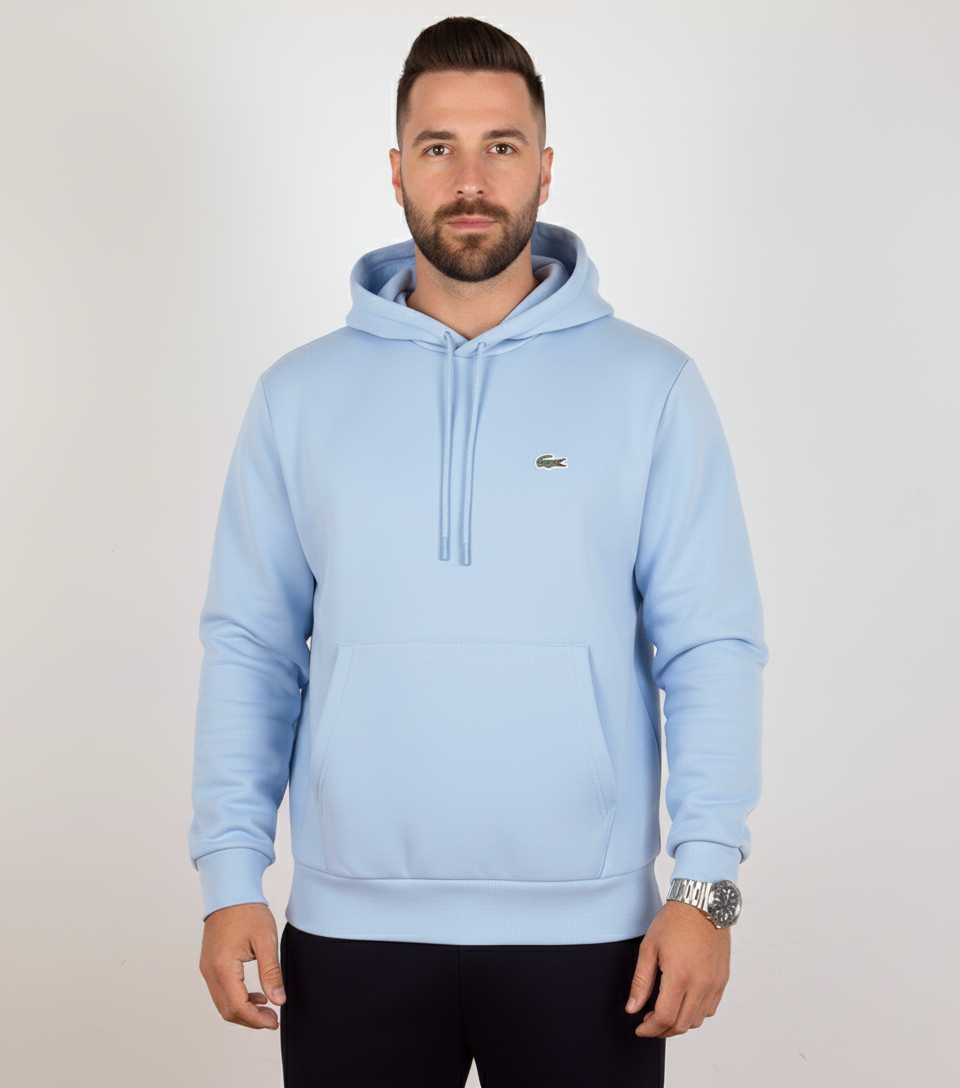 Lacoste Fleece Hoodie - Оригинален мъжки суитшърт размер 2XL