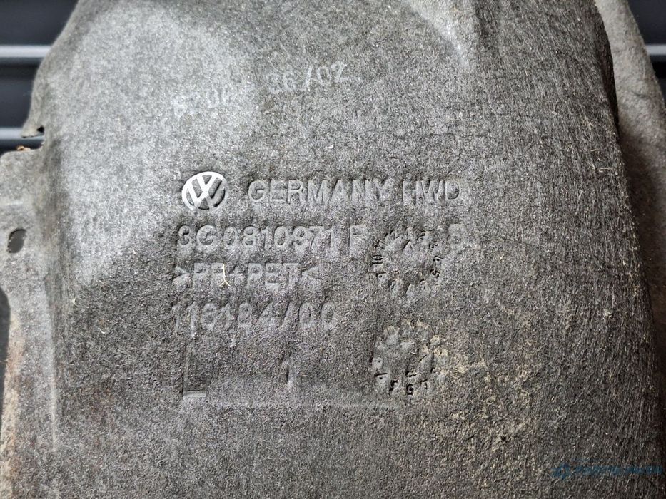 Carenaj roata stanga spate VOLKSWAGEN PASSAT Variant 3G5 2014 - > TDI CRLB, DBGA, DFGA 3G0810971F