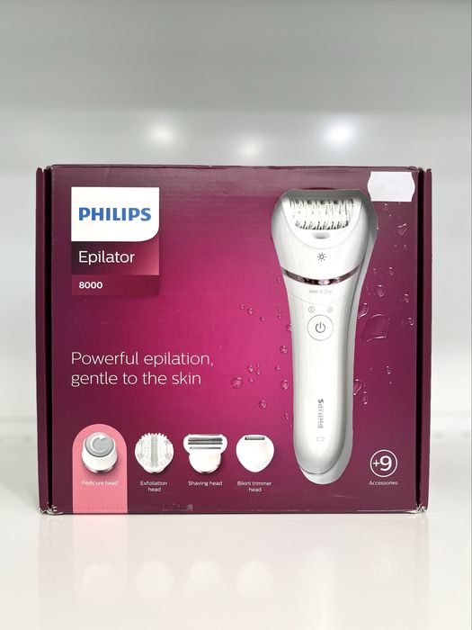 Epilator Philips Seria 8000 - 9 accesorii