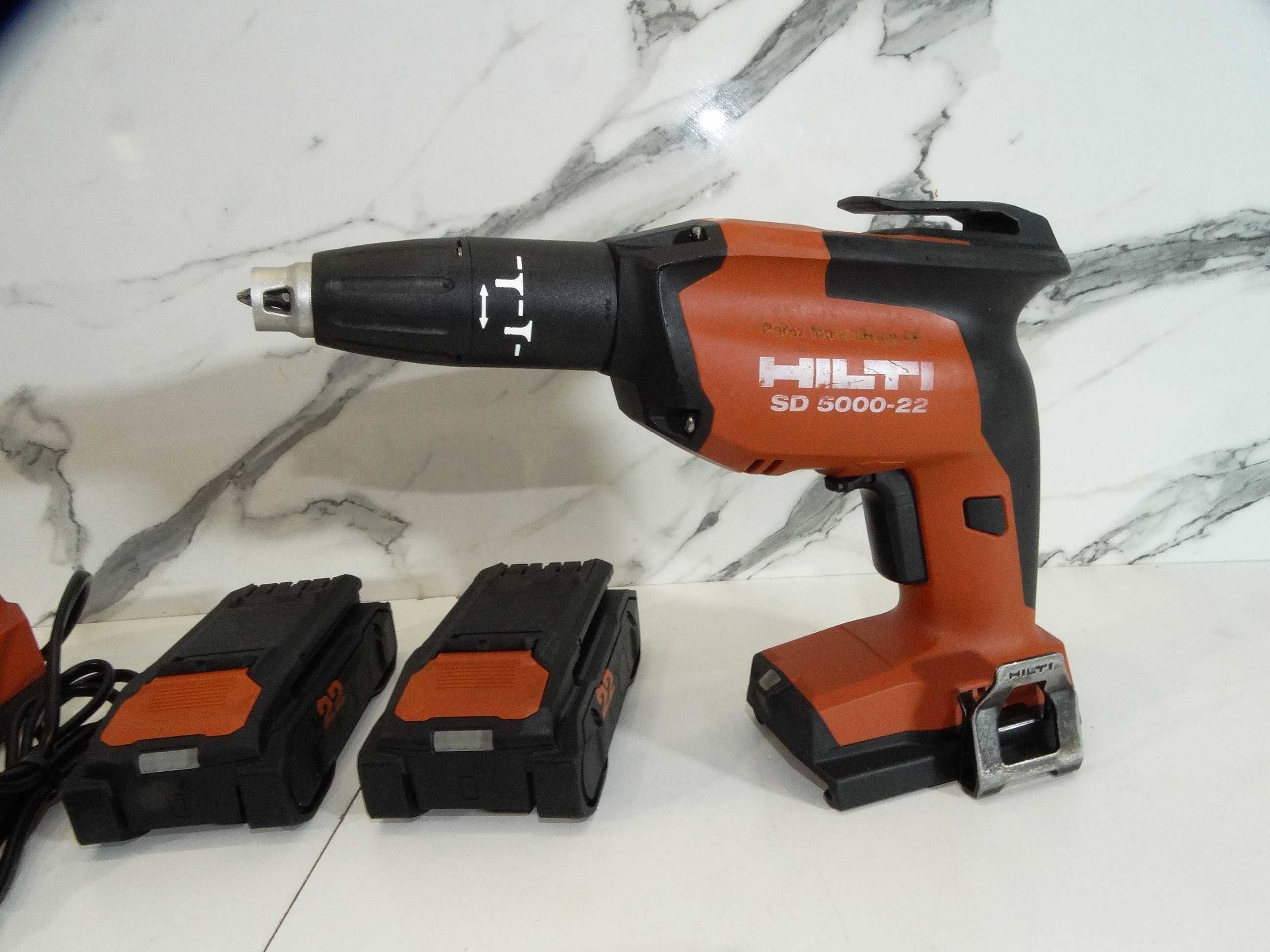 Hilti SD 5000 - 22 / 2 x 2.6 Ah / NURON - Винтоверт за гипскартон