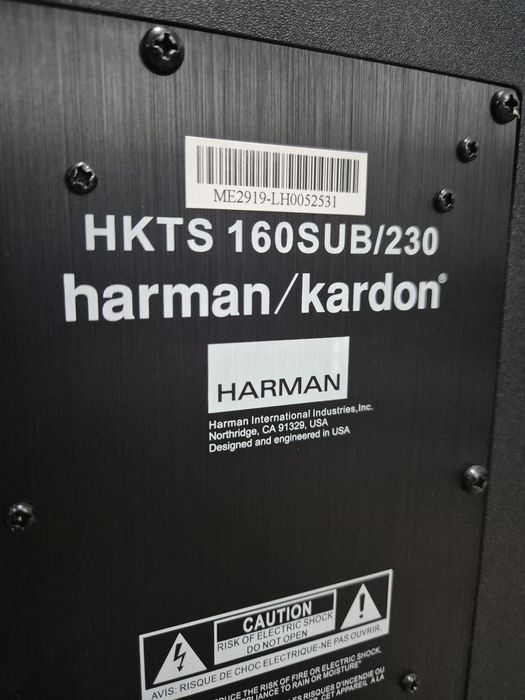 Harman Kardon HKTS 160SUB 230 subwoofer activ