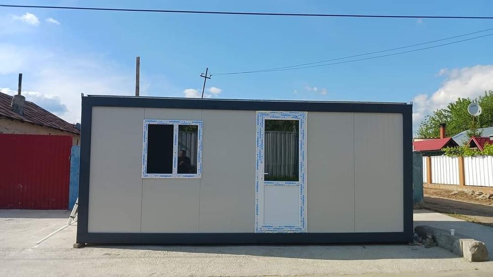 Container modular birou, locuinta, spatiu comercial  6 x 3m