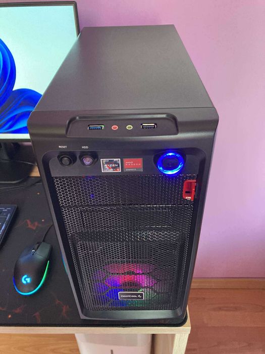 Геймърски компютър INTEL CORE I5, AMD RADEON R9 280, 16GB, SSD, Win 11