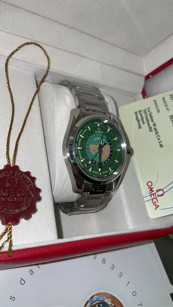 OM.E.G.AA SpeedMaster150 Green Dial