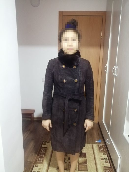 Продам тренч кожа замша