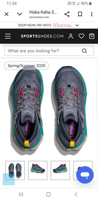 Hoka gore tex vibram 41.5 -42  ..26 de cm talpa