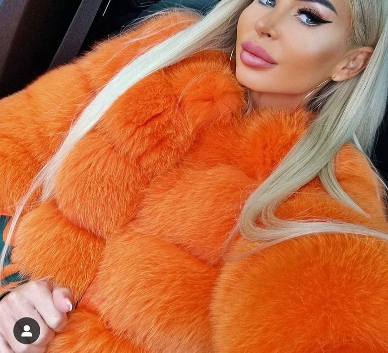 BLANA Naturala de vulpe