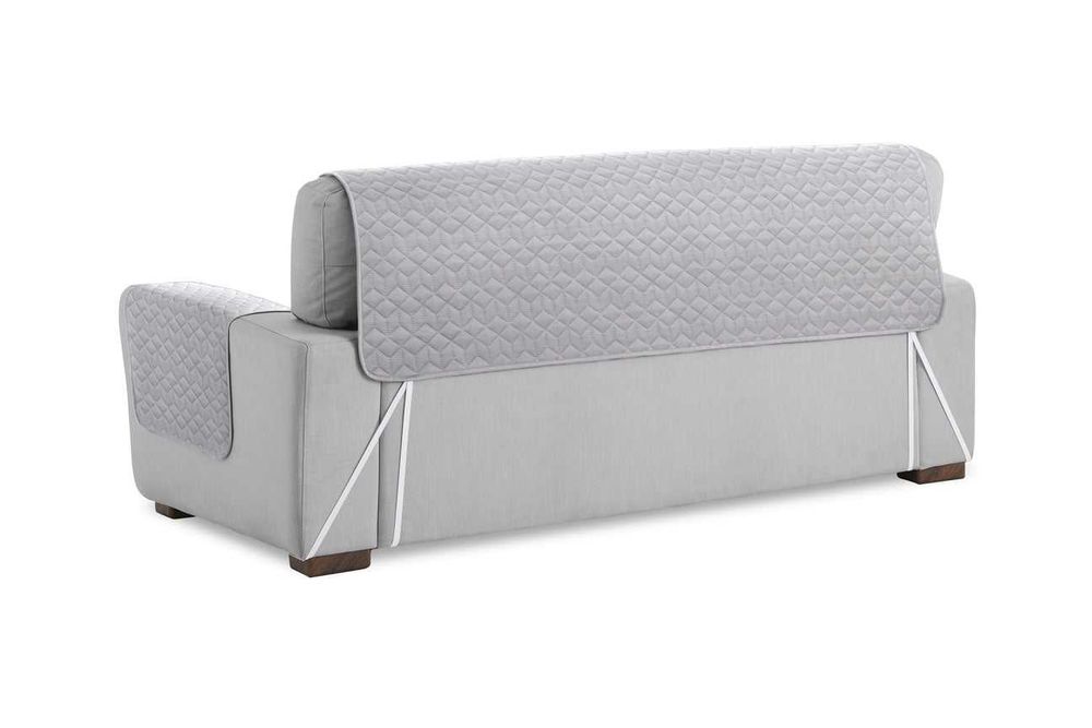 Husa pentru colțar dreapta,240 cm gri,poliester