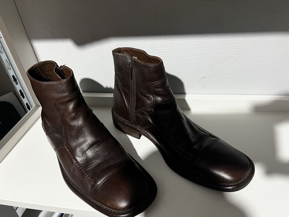 Cizme din piele barbatesti marca Road, 41