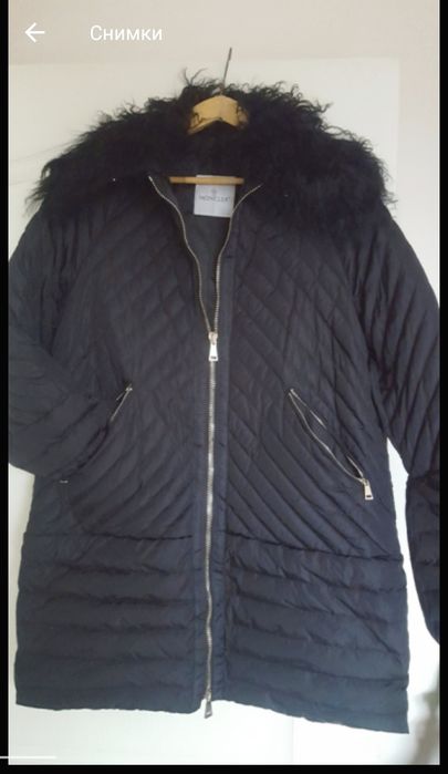 Moncler Разкошно яке с лама
