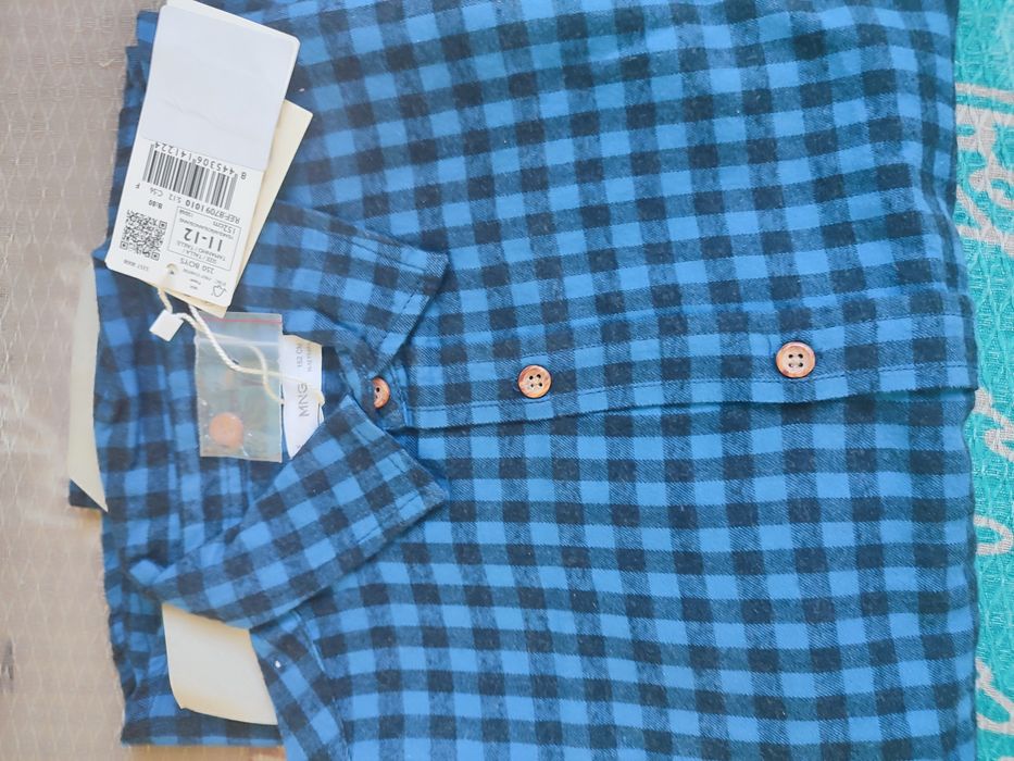 Детска риза с къс ръкав 152 Mango