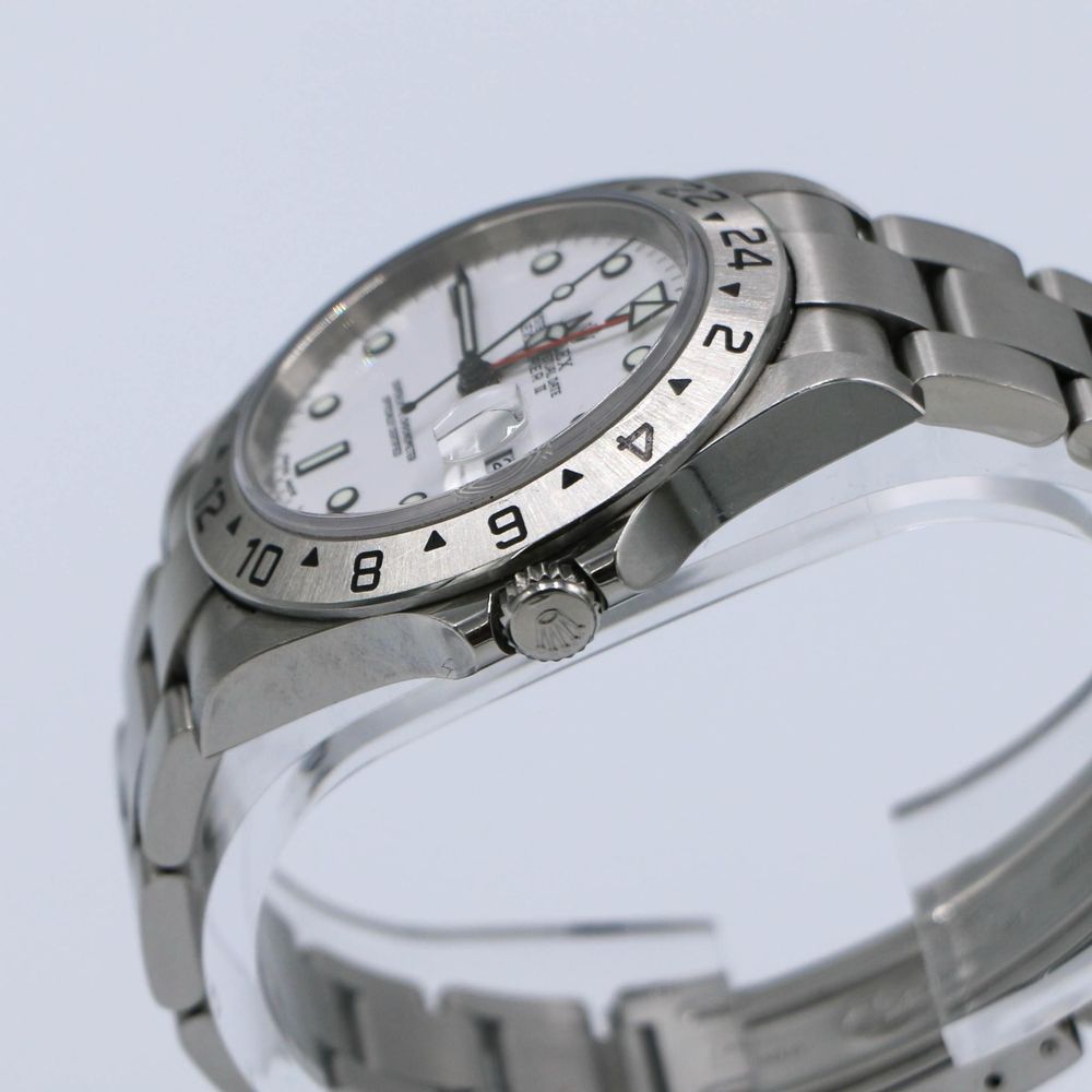 Rolex 16570 Explorer II Polar White