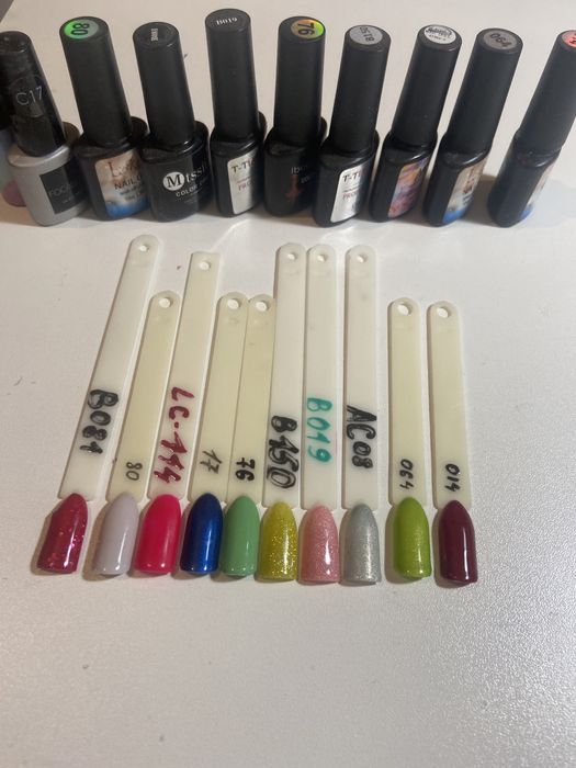 Гель лаки 10 штук за всё 2000