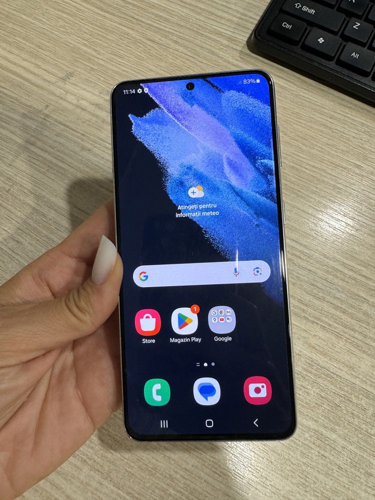 Samsung S21, 128GB, 8GB RAM, 5G, Phantom White!!!