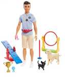 Barbie Ken: Set de joacă - Dresorul de câini