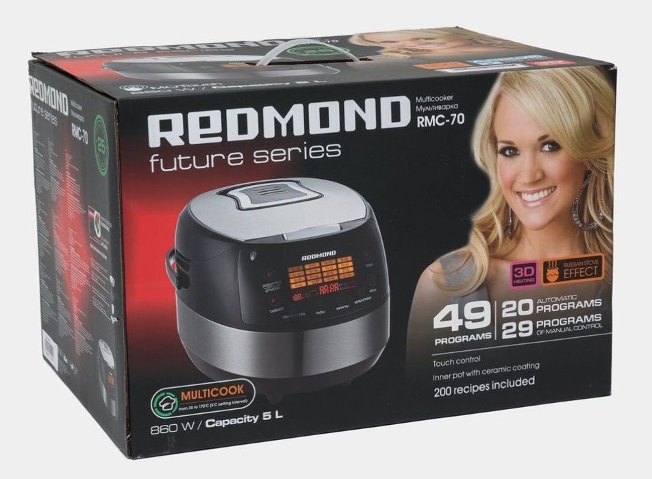 REDMOND 48 программа Електронний мултиварка пароварка Низкий цена 
Tel