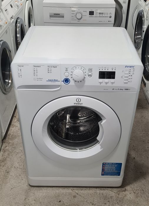 Пералня Indesit 6кг А+ 1000обр