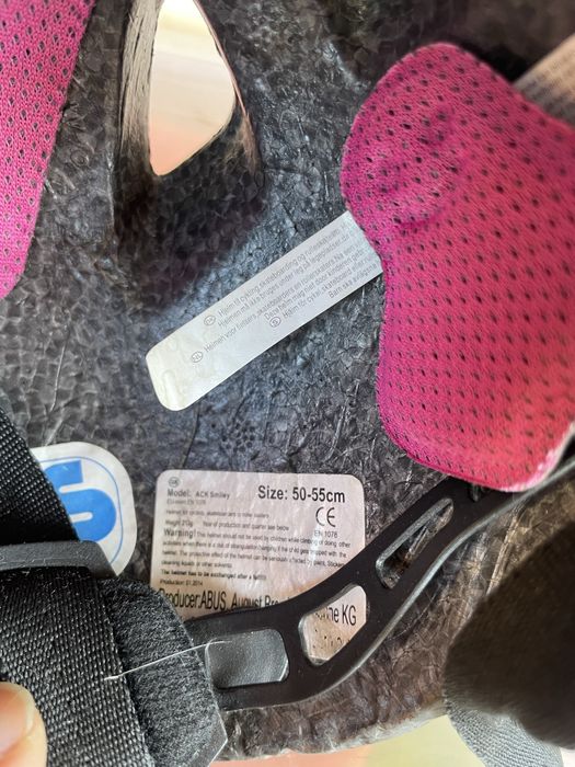 Casca protectie fetite 50-55 cm