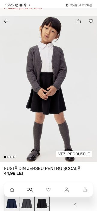 Fusta scoala fete