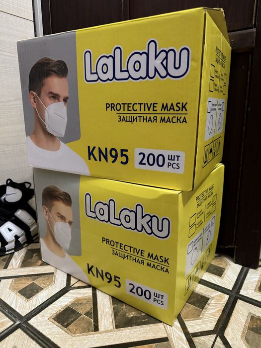 Маска с распиратором KN95 оптовая цена