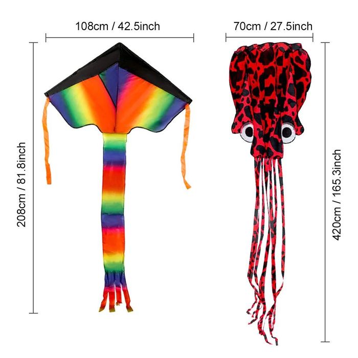 Огромни хвърчила 2метра или 4 метра