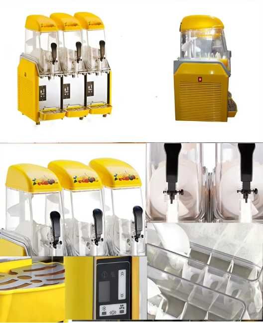 Aparat de granita cu 2 cuve 7000 tva inclus NOU,transport inclus