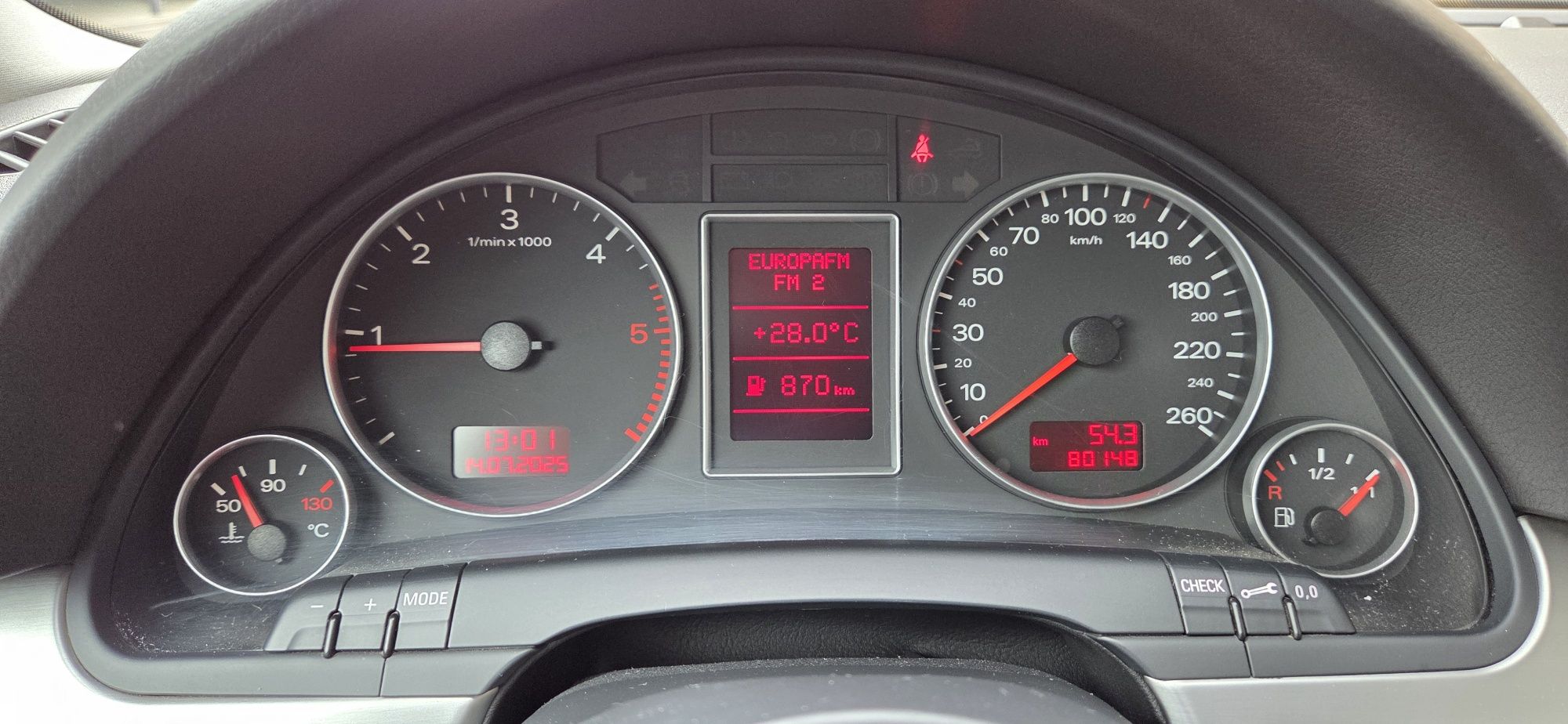 AUDI A 4, motor 1,9 TDI cu 80.000km real
