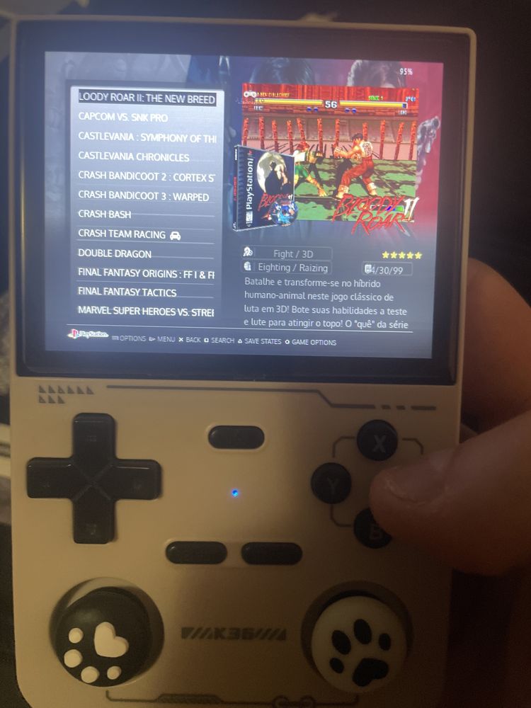 Consola handheld jocuri retro k36 (emuleaza ps1, psp, n64,gameboy)