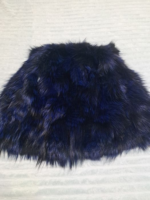 Vesta blana naturala vulpe